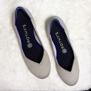 • ROTHY’S •  Flax Birdseye - The Flat, SZ 7